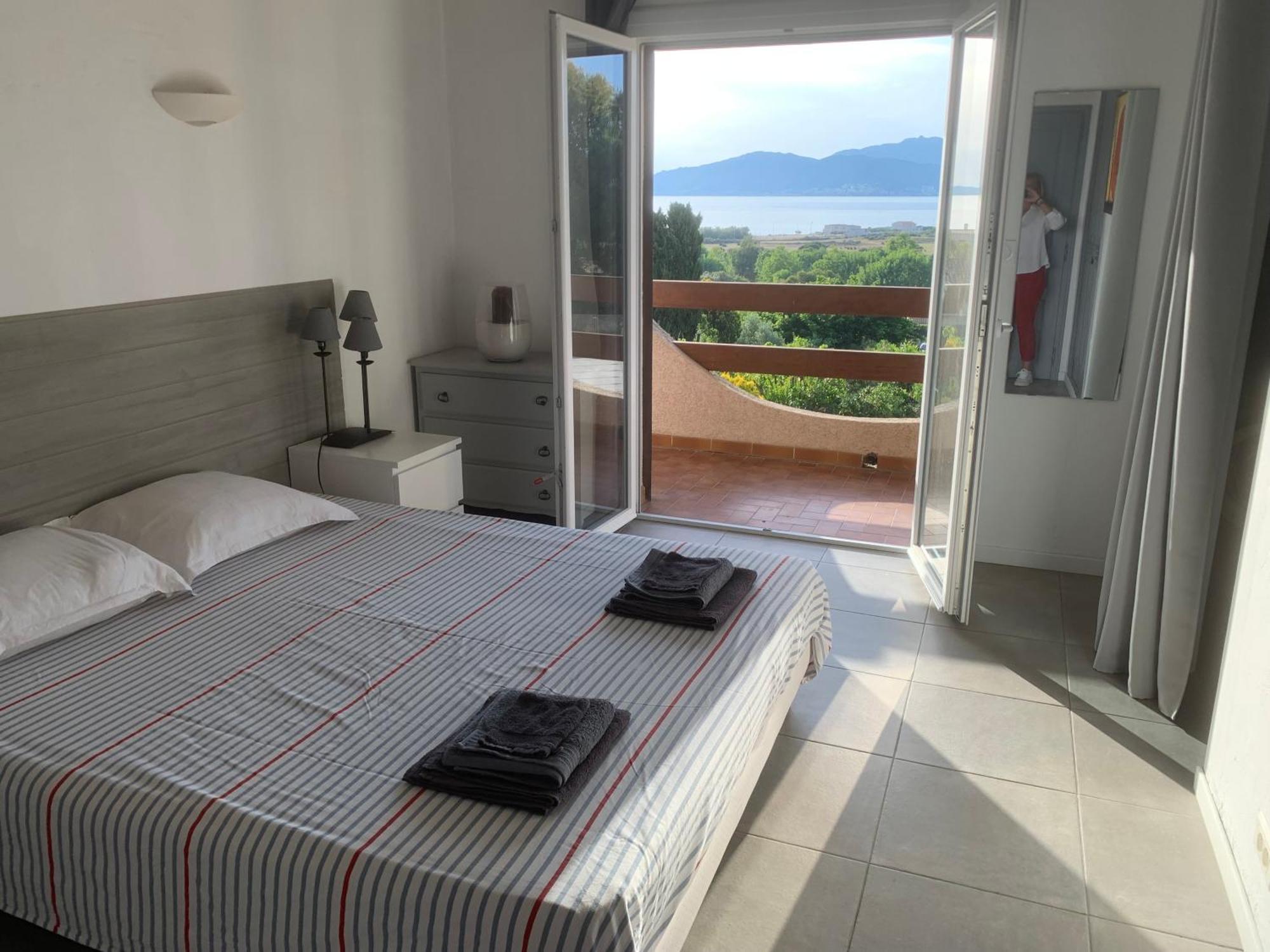 Corsicadream Arone Superbe Appartement Dans Villa, Vue Panoramique Mer, Piscine, Proche Porticcio Pietrosella Ngoại thất bức ảnh